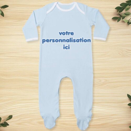 pyjama bébé personnalisé