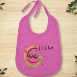 bavoir personnalise avec prénom landot fille