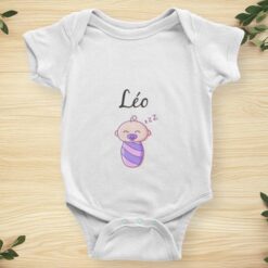 body bébé personnalisé avec prénom