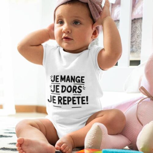 body bébé personnalisé humour